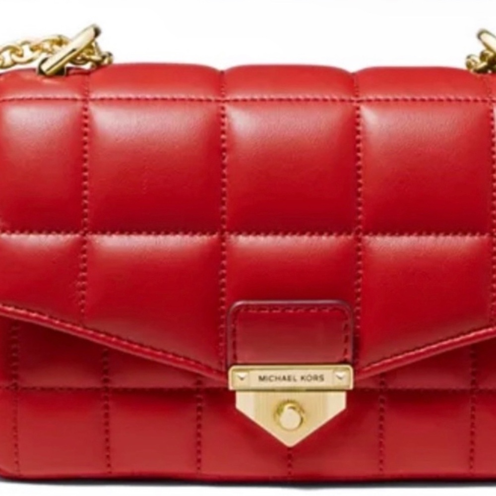 Michael Kors Crossbody Bag Convertible Shoulder Soho Bag with Dust Bag - Picture 13 of 16